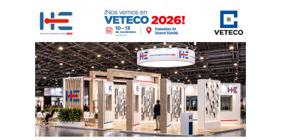 Herrajes Europeos te espera en VETECO 2026: descubre nuestras novedades para carpintería de aluminio y PVC