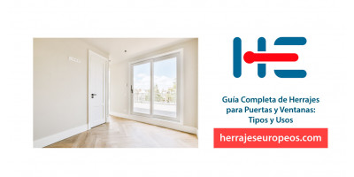 Guía Completa de Herrajes para Puertas y Ventanas: Tipos y Usos