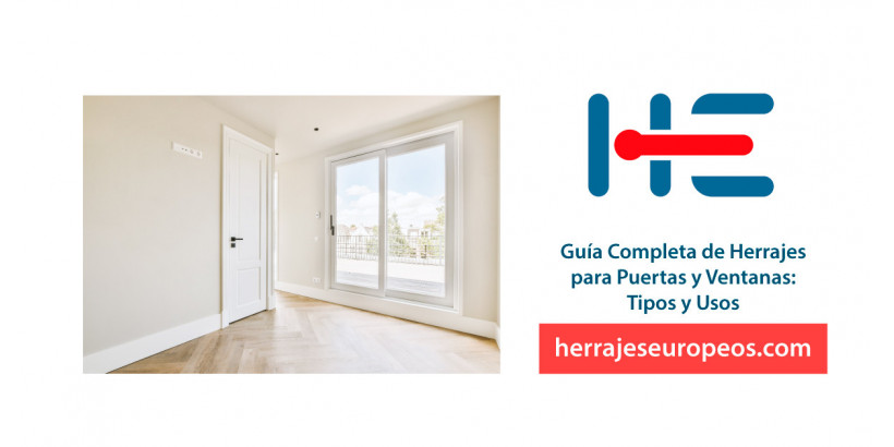 Guía Completa de Herrajes para Puertas y Ventanas: Tipos y Usos