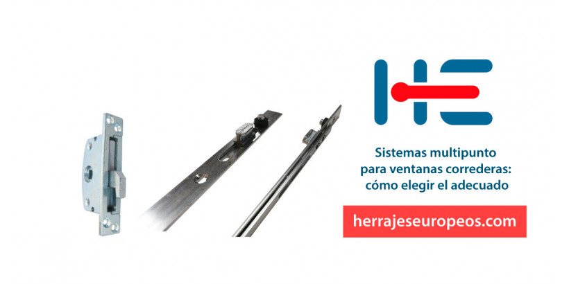 Sistemas multipunto para ventanas correderas: cómo elegir el adecuado